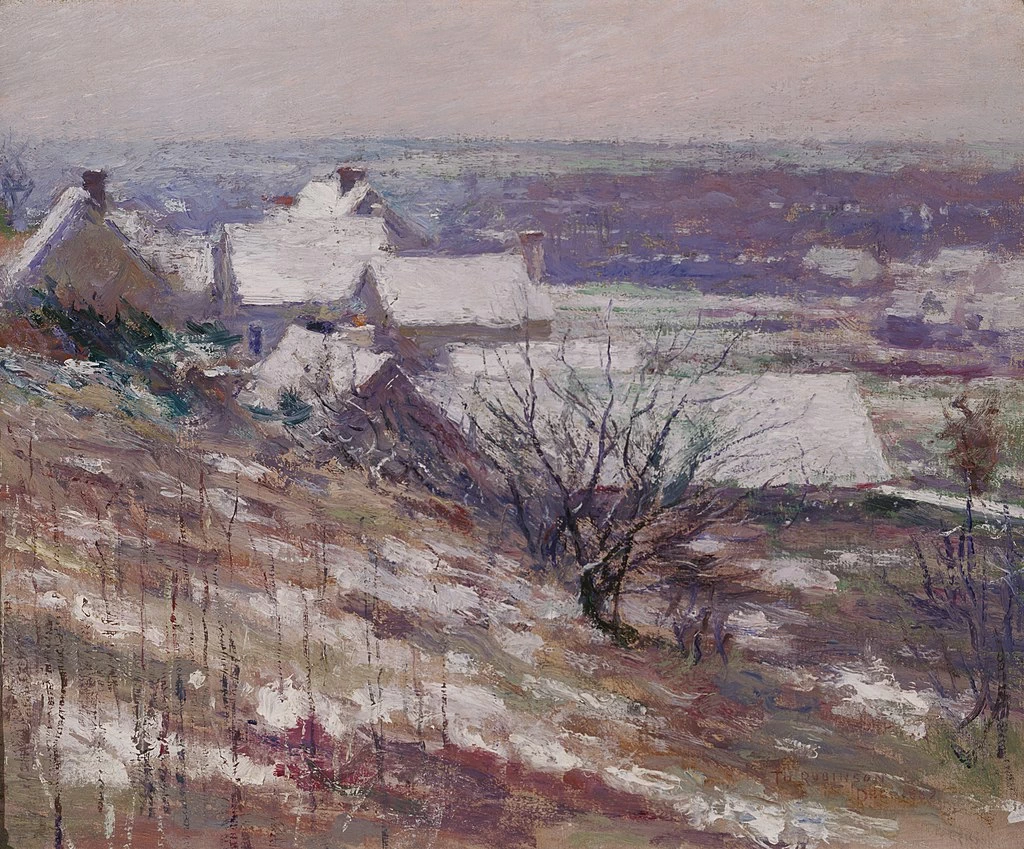 Paesaggio ivernale, 1899 - Foundation for the Arts Collection, Chicago